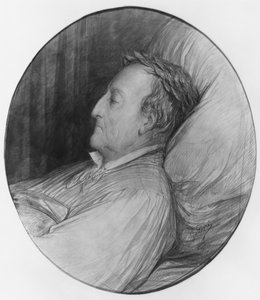 Gioacchino Rossini sur son lit de mort, 1868