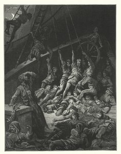 Illustration de Gustave Doré pour La Complainte du vieux marin de Coleridge - Gustave Dore