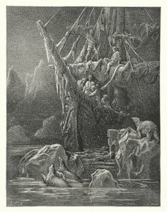 Illustration de Gustave Doré pour La Complainte du vieux marin de Coleridge - Gustave Dore