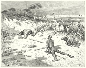 Don Quichotte de Gustave Doré : "Sancho, j