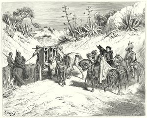 Don Quichotte de Gustave Doré : « Le curé était très attentif et le croyait un homme de bon jugement » - Gustave Dore