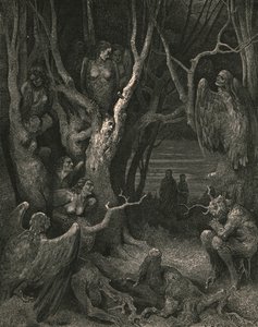 Ici les brutes Harpies font leur nid, vers 1890 - Gustave Dore