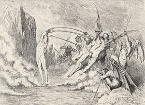 Illustration pour La Divine Comédie - Enfer par Dante