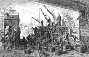 Limehouse Dock, 1872 - Gustave Dore