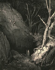 Il avançait, je suivais de près ses pas, vers 1890 - Gustave Dore