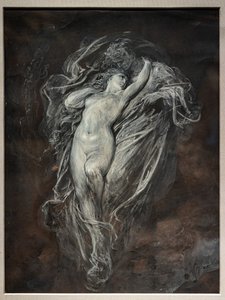 Paolo et Francesca da Rimini en Enfer, avant 1861 - Gustave Dore