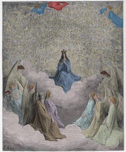 Paradis, Chant 31 : La reine du ciel - par Dante Alighieri - Gustave Dore