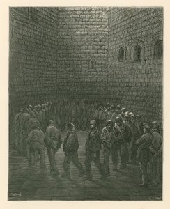 Prisonniers dans la cour d