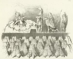 Racine joué devant la cour de Versailles 1695 - Gustave Dore