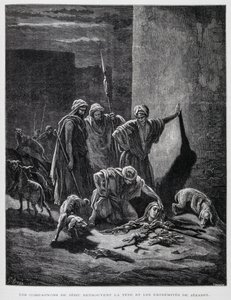 Restes de la reine Jézabel après qu