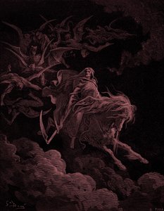 Révélation : Vision de la Mort, par Gustave Doré. - Bible - Gustave Dore