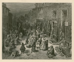 Seven Dials, Londres - Gustave Dore