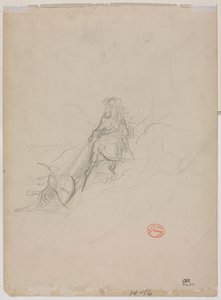 Esquisse de scène de chasse (verso) - Gustave Dore