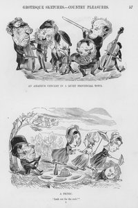 Esquisses humoristiques et grotesques par Gustave Doré