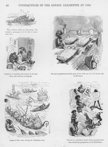 Esquisses humoristiques et grotesques (gravure) - Gustave Dore