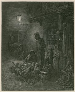 Taudis à Londres - Gustave Dore