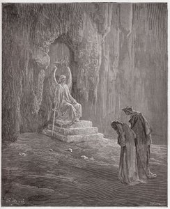 La Divine Comédie, Purgatoire, Chant 9 : Dante et Virgile aux portails du Purgatoire - par Dante Alighieri - Illustration de Gustave Doré