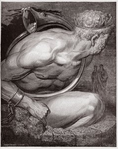 La Divine Comédie, Inferno, Chant 31 : Nimrod parmi les géants - par Dante Alighieri (1265-1321) - Illustration de Gustave Doré (1832-1883). - Gustave Dore