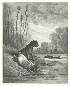 Les Fables de La Fontaine : Les Deux Chiens et l