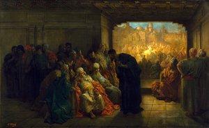 La maison de Caïphe, 1875 - Gustave Dore