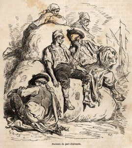 La sieste des porteurs du port d