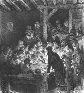 Les voleurs jouant, 1872 - Gustave Dore