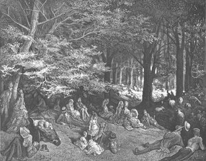 Sous les arbres - Regent