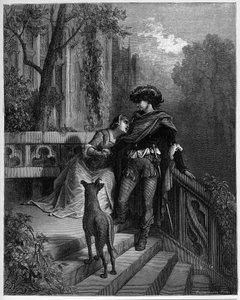 Les deux pigeons - des "Fables" de Jean de La Fontaine - Gustave Dore