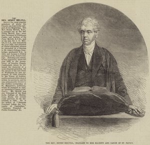 Le Révérend Henry Melvill, aumônier de Sa Majesté et chanoine de Saint-Paul