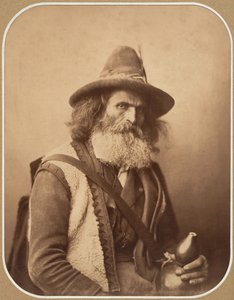 [Un musicien de rue italien], vers 1856 - Gustave Le Gray