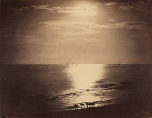 Le Soleil au Zénith - Océan / [The Sun at Zenith, Normandy] - Gustave Le Gray