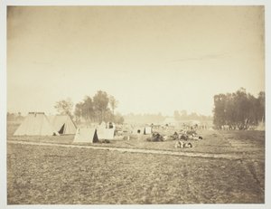 Tentes et équipement militaire, Camp de Châlons