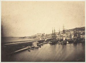 La Jetée à Sète, 1857 - Gustave Le Gray