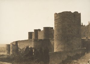 Les remparts de Carcassonne, 1851