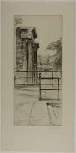 Ruines des anciennes Tuileries, Paris - Gustave Leheutre