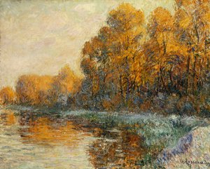 Bords de Rivière en Automne
