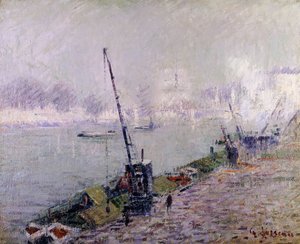 Paris, Le Pont Henri IV, le Matin - Gustave Loiseau