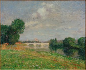 Pont Perronet à Nantes - Gustave Loiseau
