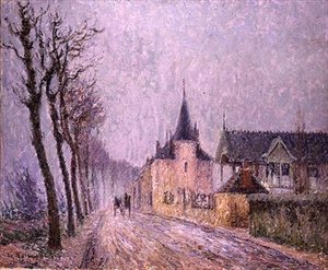Quai du Pothuis, Pontoise - Gustave Loiseau