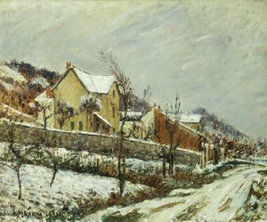 Village dans la neige, 1911
