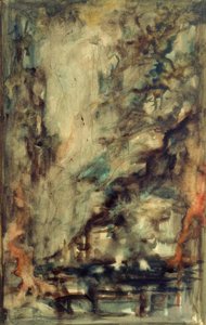 Esquisse (pour les deux aventuriers et le talisman (?) ) - Gustave Moreau