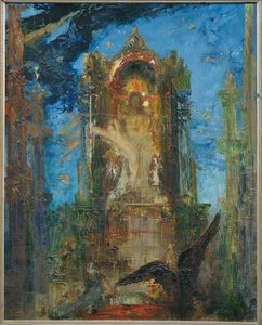 Jupiter et Semele (peinture sur toile) - Gustave Moreau