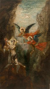 Moreau - Un Saint au désert, Vers 1879 - Gustave Moreau