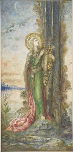 Sainte Cécile - Gustave Moreau