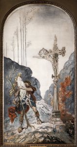 Le Juif errant, surpris par le calvaire qui l