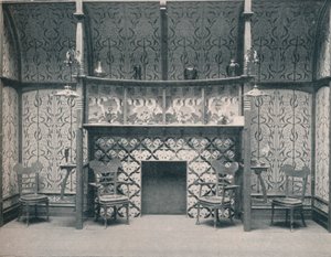Ingle-Nook conçu par G. Serruier - Gustave Serrurier Bovy