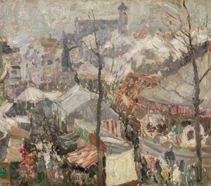 Foire sur Vrijdagmarkt à Gand