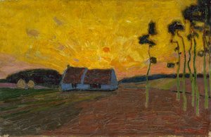 Paysage à Sint-Martens-Latem
