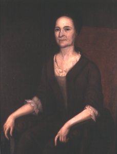 Mme Gustavus Hesselius (Lydia Getchel Hesselius), c.1740 - Gustavus Hesselius