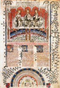La Bible Historiale (parchemin) - Guyart des Moulins